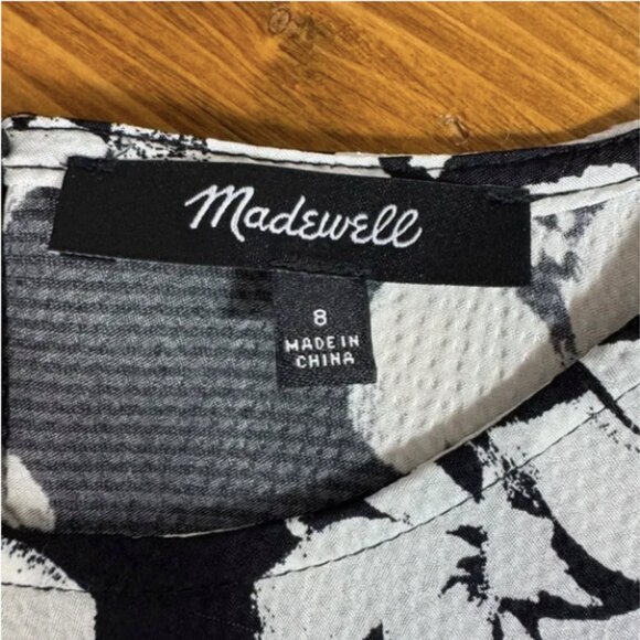 Madewell Floral Midi Dress - Picture 10 of 12